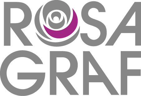 Rosa Graf Logo grau